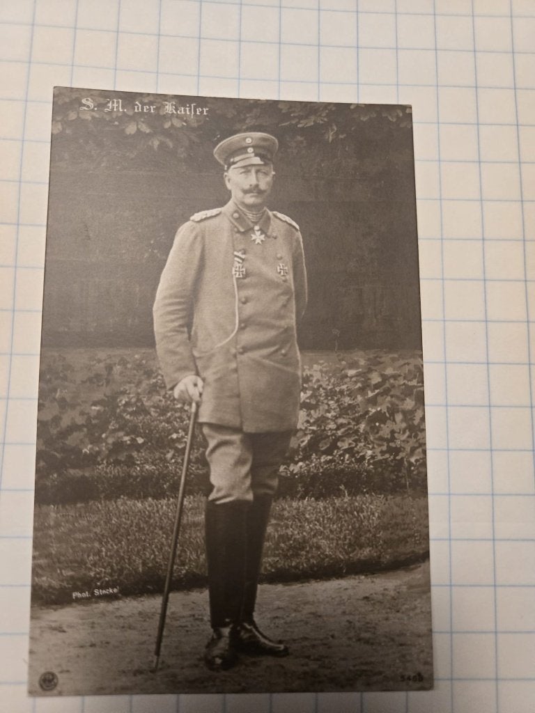 Wilhelm II Keizer AK, Ophalen of Verzenden, Voor 1920, Ongelopen, Duitsland