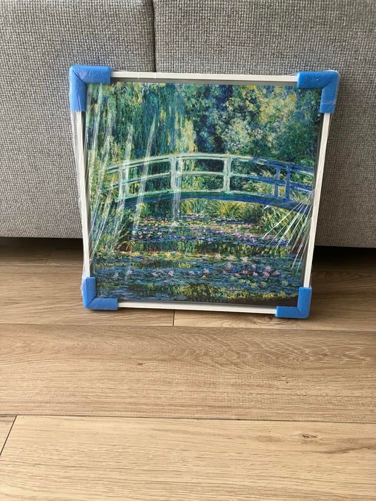 Monet Canvas Schilderij - Waterlelies - 65x65 cm, Ophalen of Verzenden