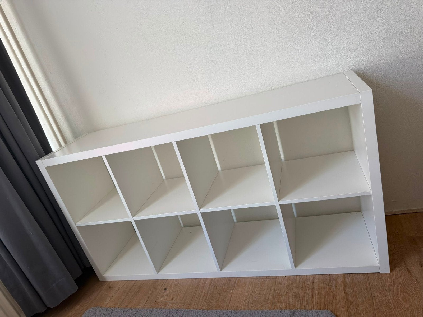Ikea Kallax kast met 8 vakken - Wit, Ophalen, Zo goed als nieuw