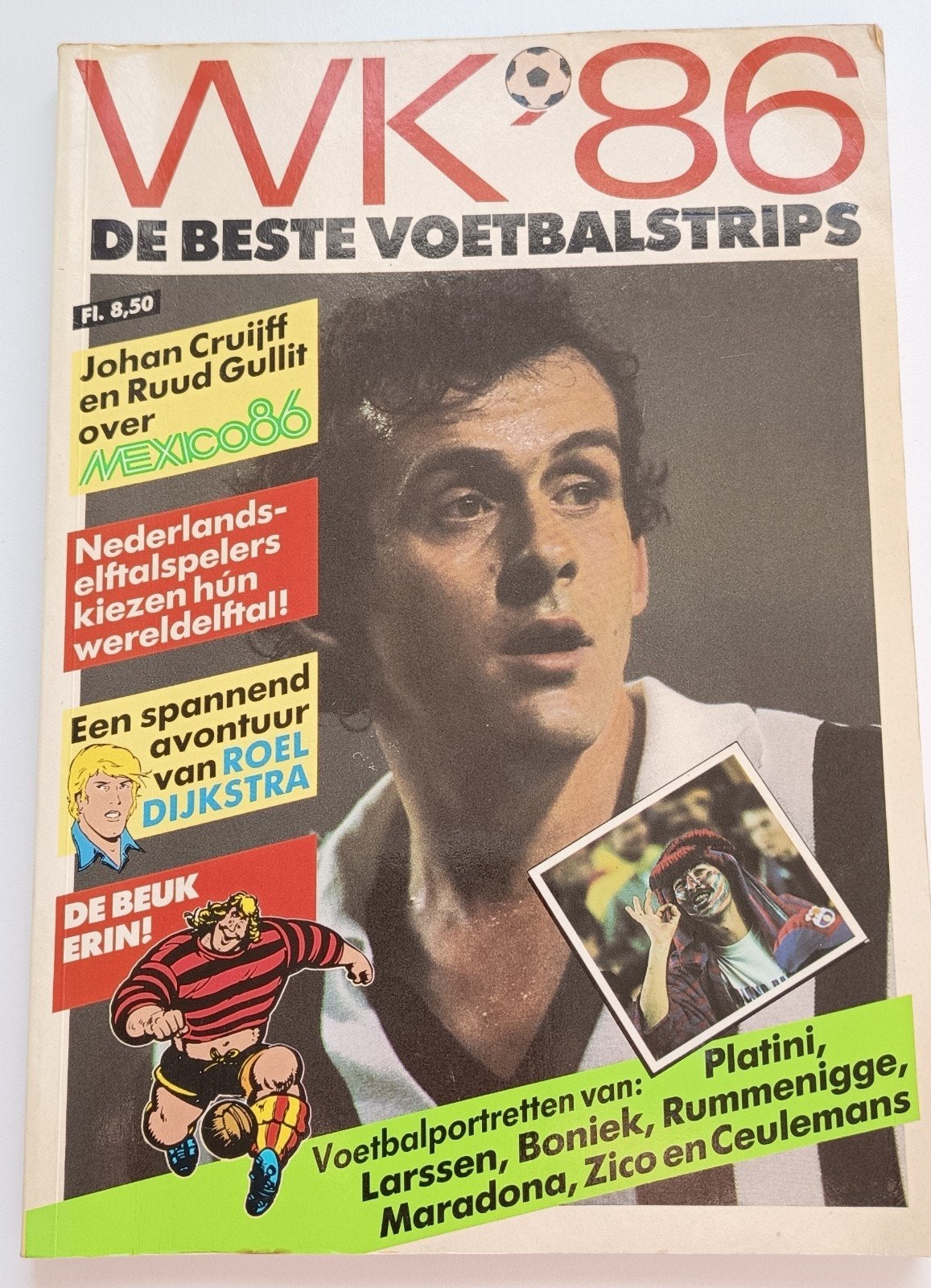 WK '86: De Beste Voetbalstrips - Cruijff, Gullit, Maradona, Ophalen