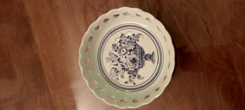 Delfts Blauw Schaal Speksnijder Collectie Holland, Antiek en Kunst, Antiek | Schalen, Ophalen of Verzenden