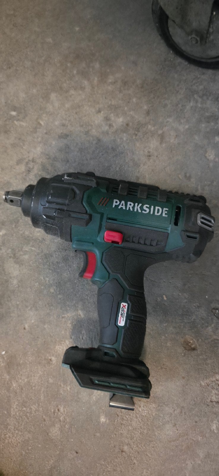 Parkside Slagmoersleutel - Krachtige Accu Slagmoersleutel, Variabele snelheid, Overige typen, Ophalen of Verzenden, Gebruikt