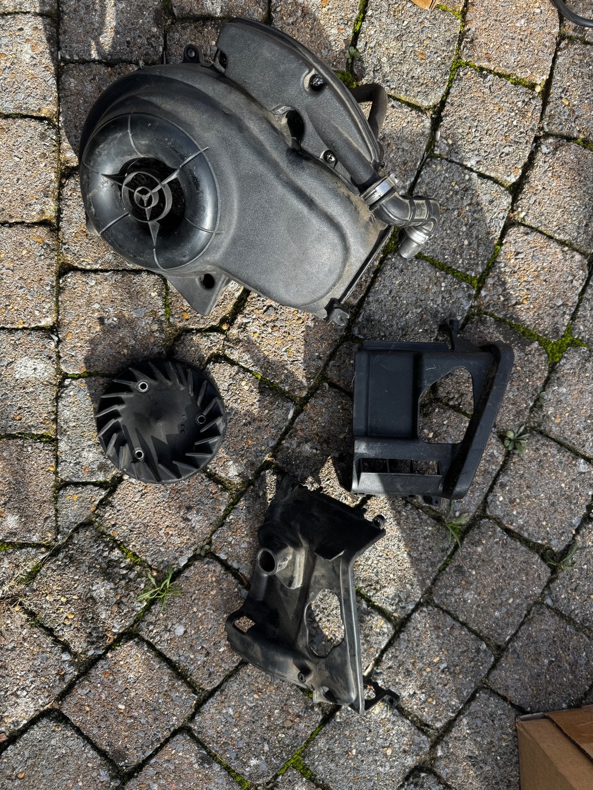 Luchtfilterhuis Piaggio Zip 4T Compleet set, Ophalen of Verzenden, Gebruikt, Overige typen, Piaggio