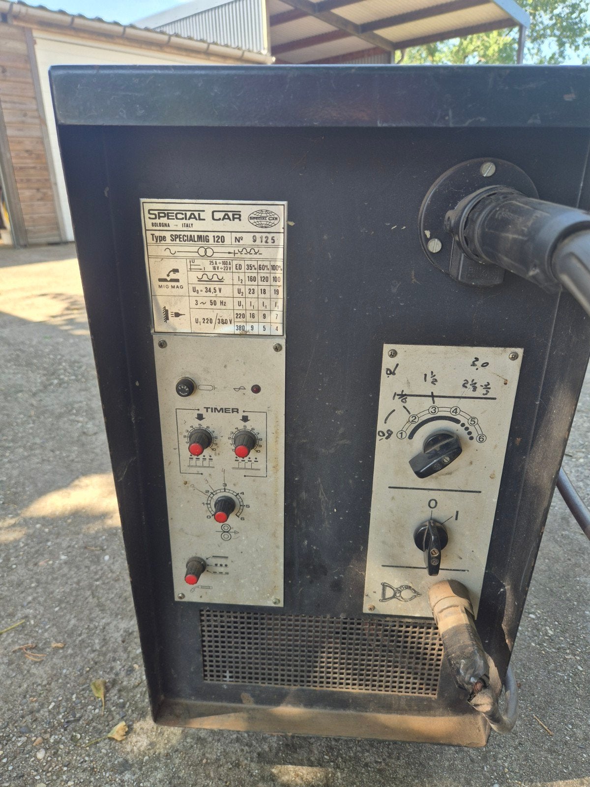 Special Car Mig Mag lasapparaat. defect, Ophalen, Gebruikt, Minder dan 150 ampère, Co2