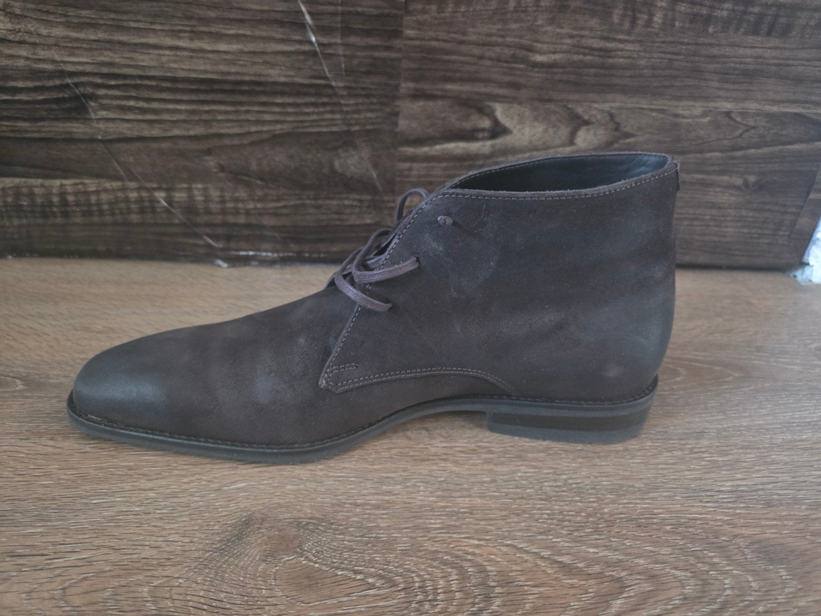 Van lier gloednieuwe  mannenschoenen  maat 43/44, Kleding | Heren, Schoenen, Ophalen of Verzenden, Nieuw, Zwart