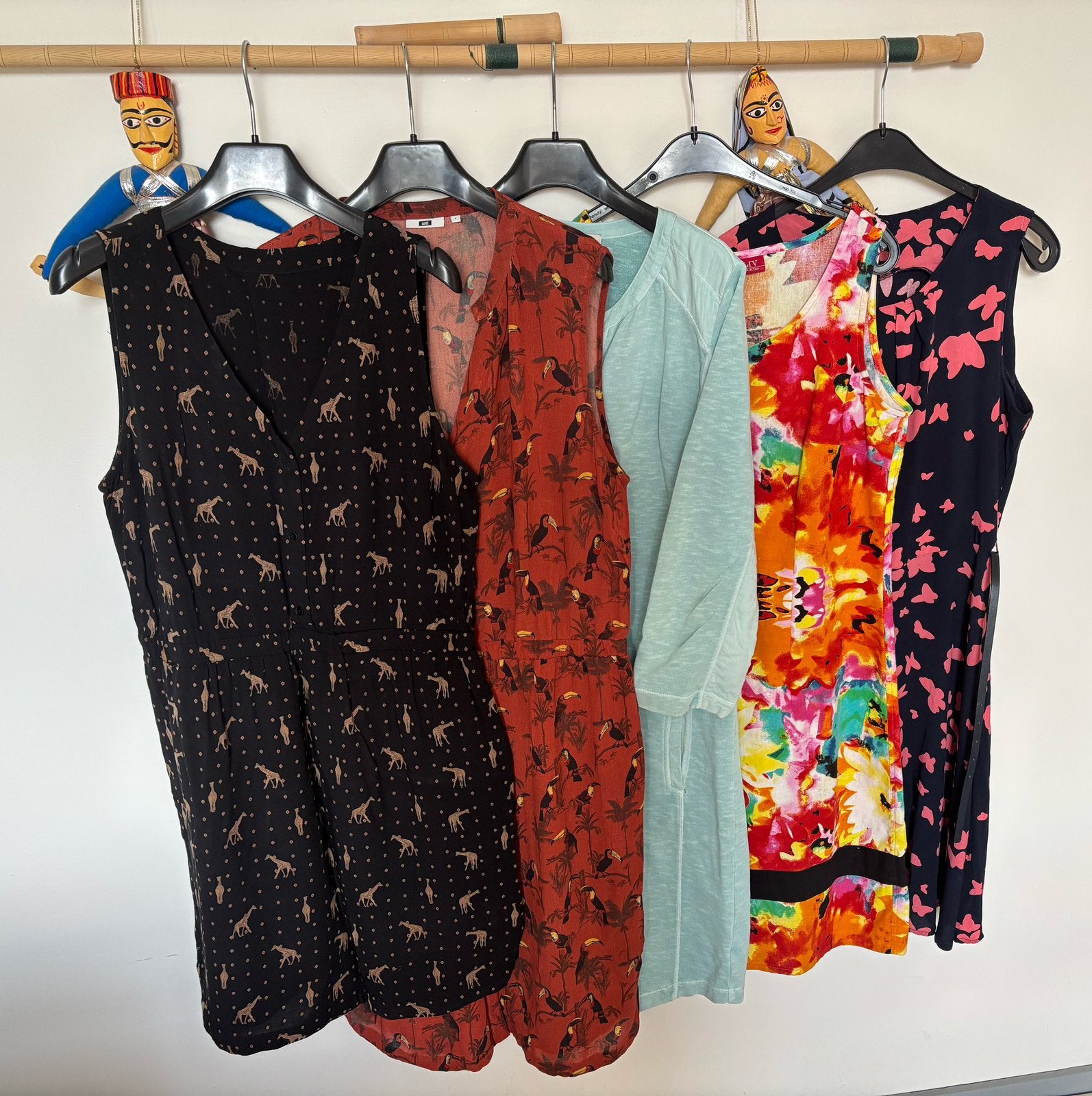 Laatste KANS: 5 (zomer)-jurken mt. 40-42, één prijs!, Kleding | Dames, Ophalen of Verzenden, Zo goed als nieuw