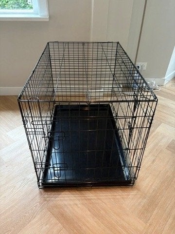 Honden bench - 92x57x64 cm. - 2 deuren, Ophalen, Zo goed als nieuw