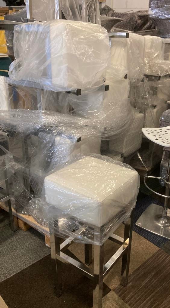 Partij horeca barkrukken, Ophalen, 5 krukken of meer, ., 60 tot 90 cm