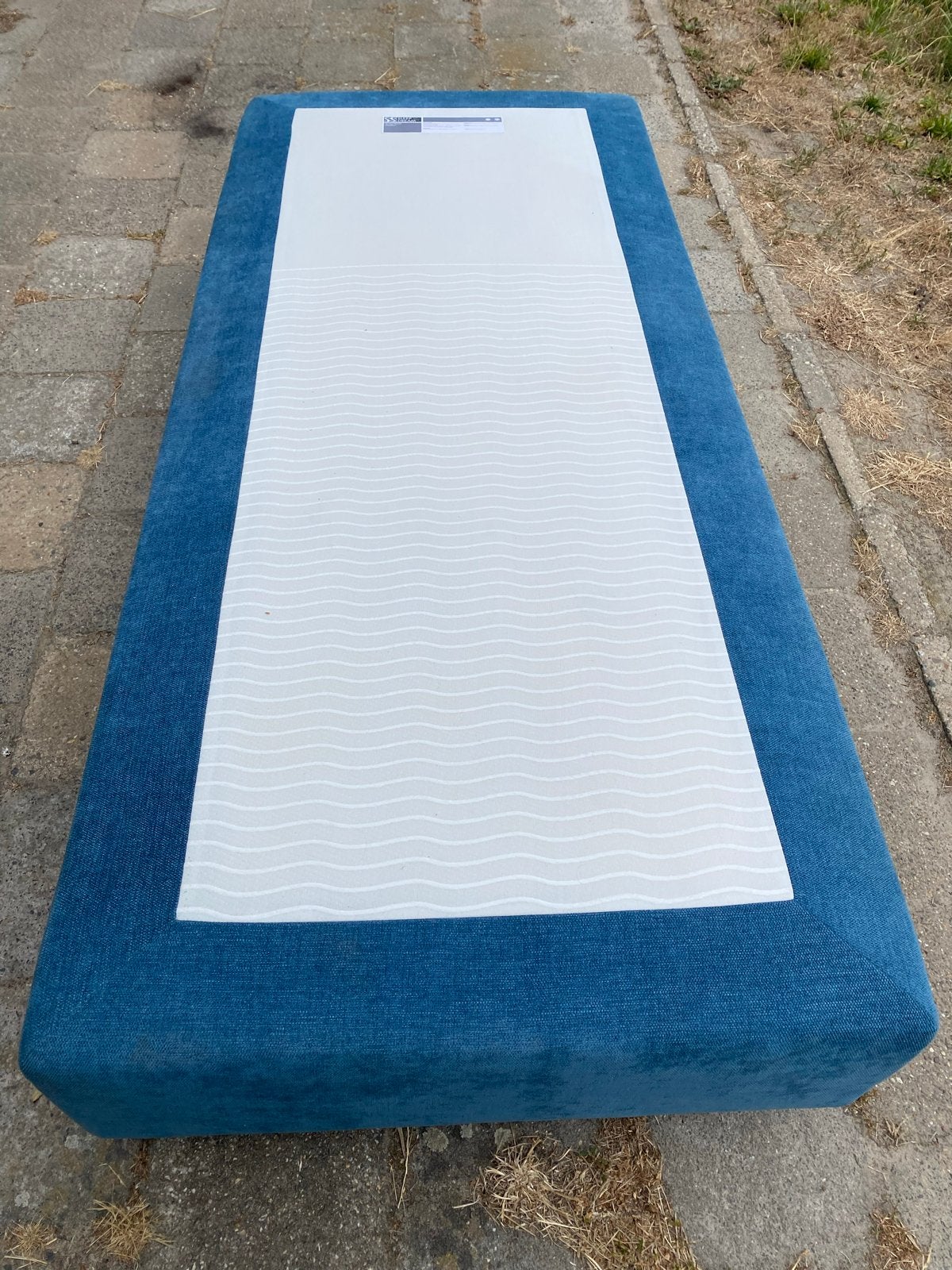 Sleep & Dream Boxspring Meilleur - 1 jaar oud, Ophalen, Eenpersoons, Blauw, Zo goed als nieuw