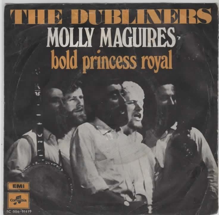 The Dubliners- Molly Maguires, Cd's en Dvd's, Verzenden, 7 inch, Zo goed als nieuw, Beschermende buitenhoes