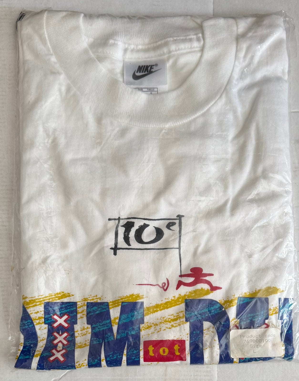 Nike shirt 10e dam tot damloop Amsterdam 1994 nieuw, Ophalen, Zo goed als nieuw