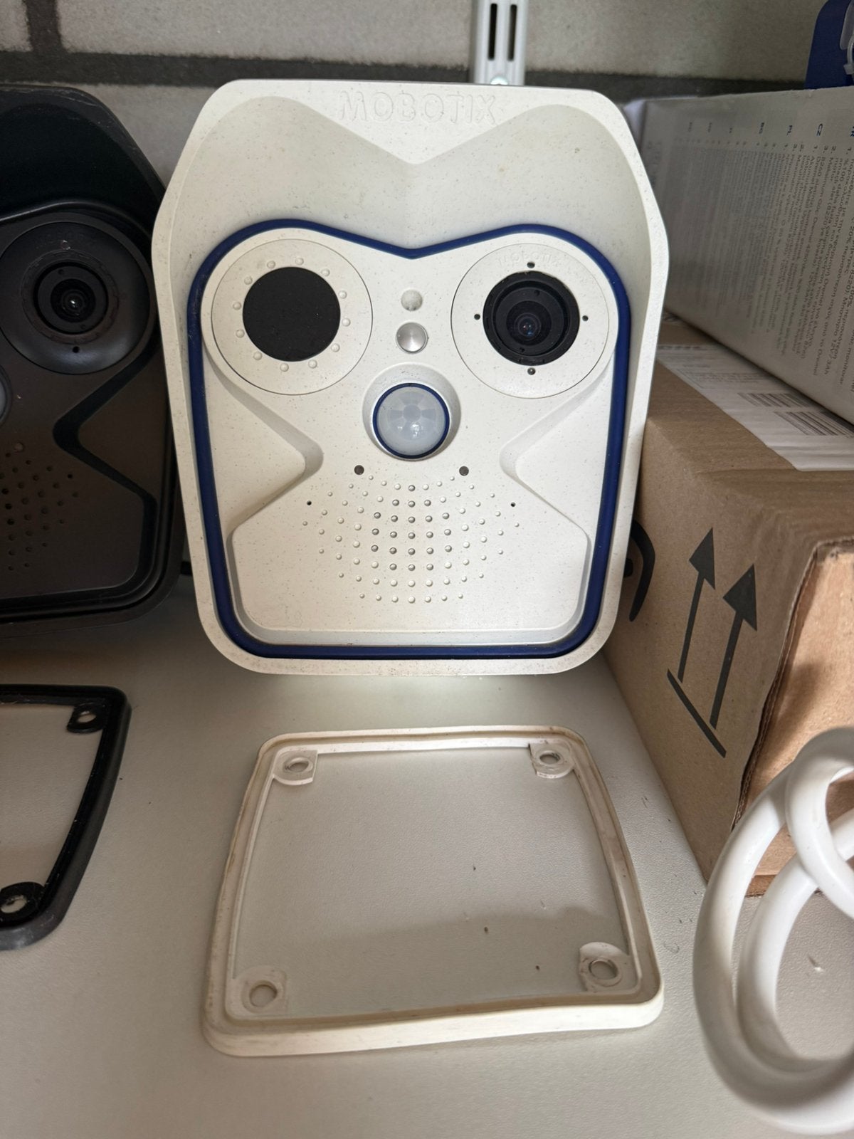 Mobotix M16B IP Cam. met thermische en optische kleuren lens, Ophalen of Verzenden, Zo goed als nieuw, Buitencamera