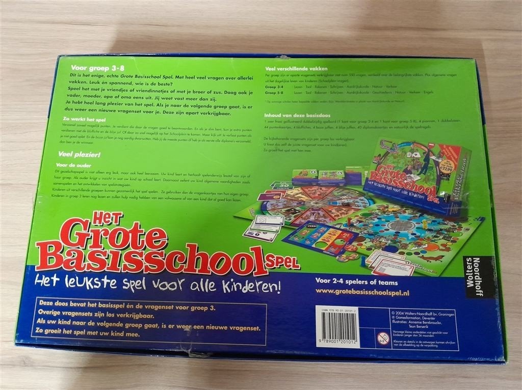 het grote basisschoolspel [s1256], Verzenden, Zo goed als nieuw