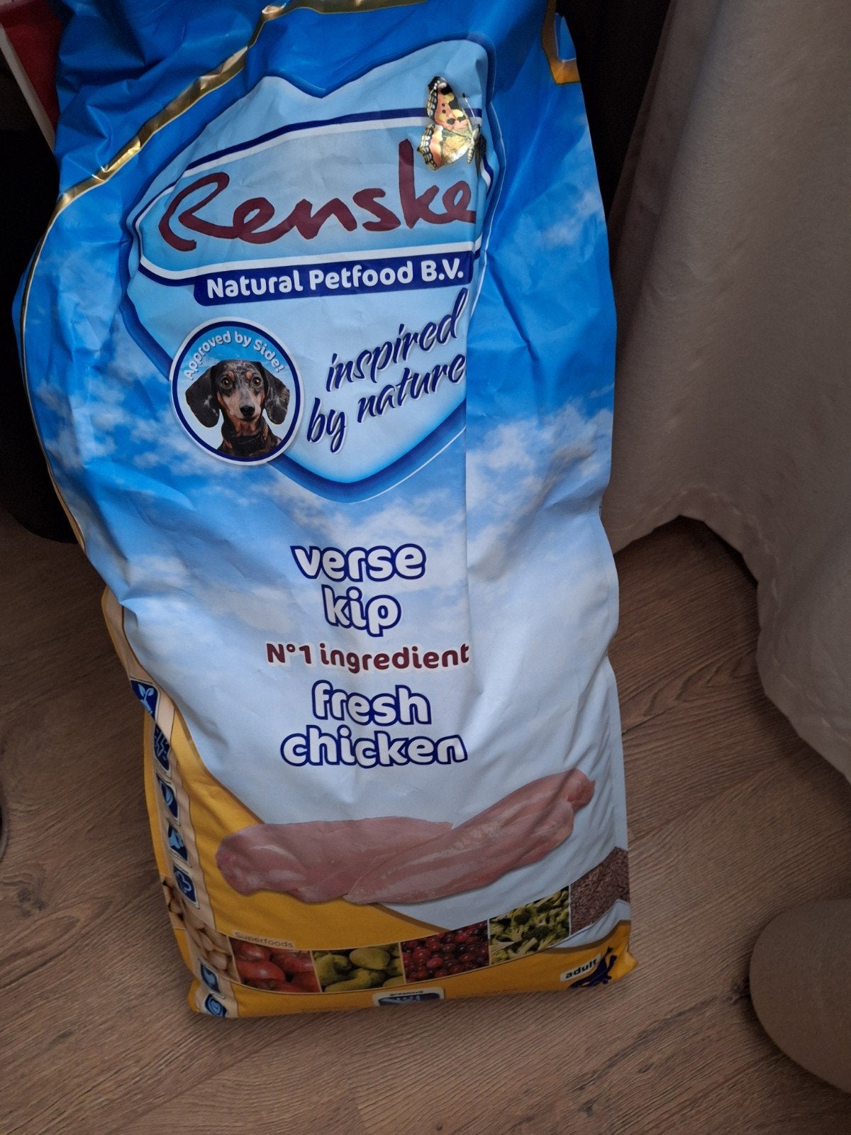 Renske honden brokken kip 10,8 kg. 45 euro, Dieren en Toebehoren, Dierenvoeding, Ophalen, Hond