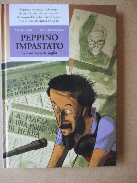 ad000316 peppino impastato hc, Eén stripboek, Ophalen, Gelezen