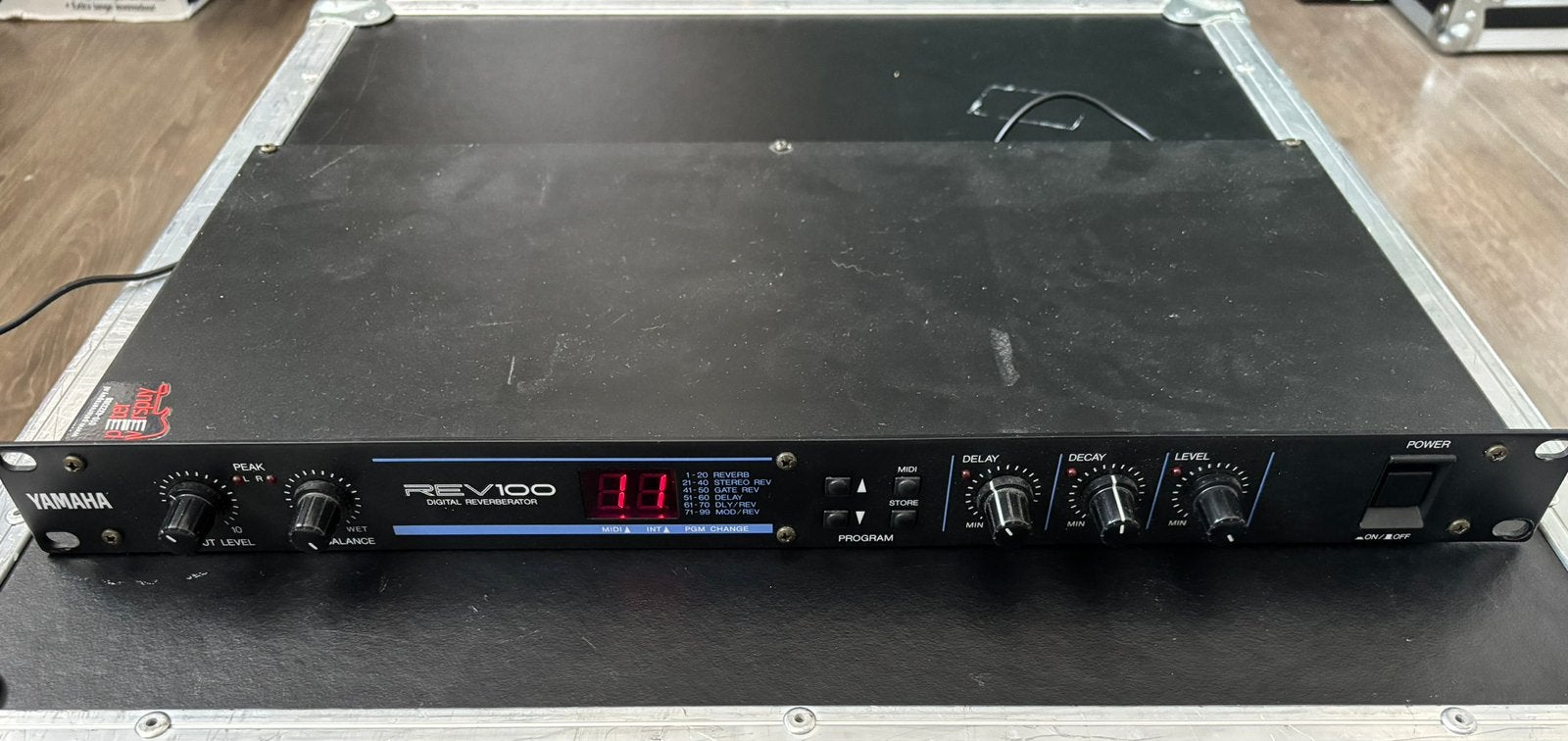 Yamaha REV100 Digitale Effectprocessor, Muziek en Instrumenten, Effecten, Ophalen of Verzenden, Gebruikt, Reverb