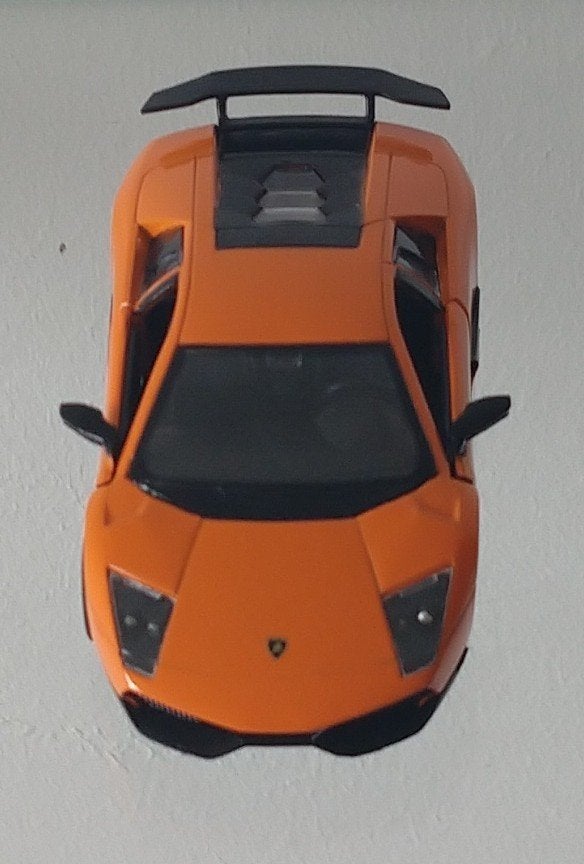 modelbouw auto Lamborgini, volgnr 9, Ophalen of Verzenden, Zo goed als nieuw, Auto