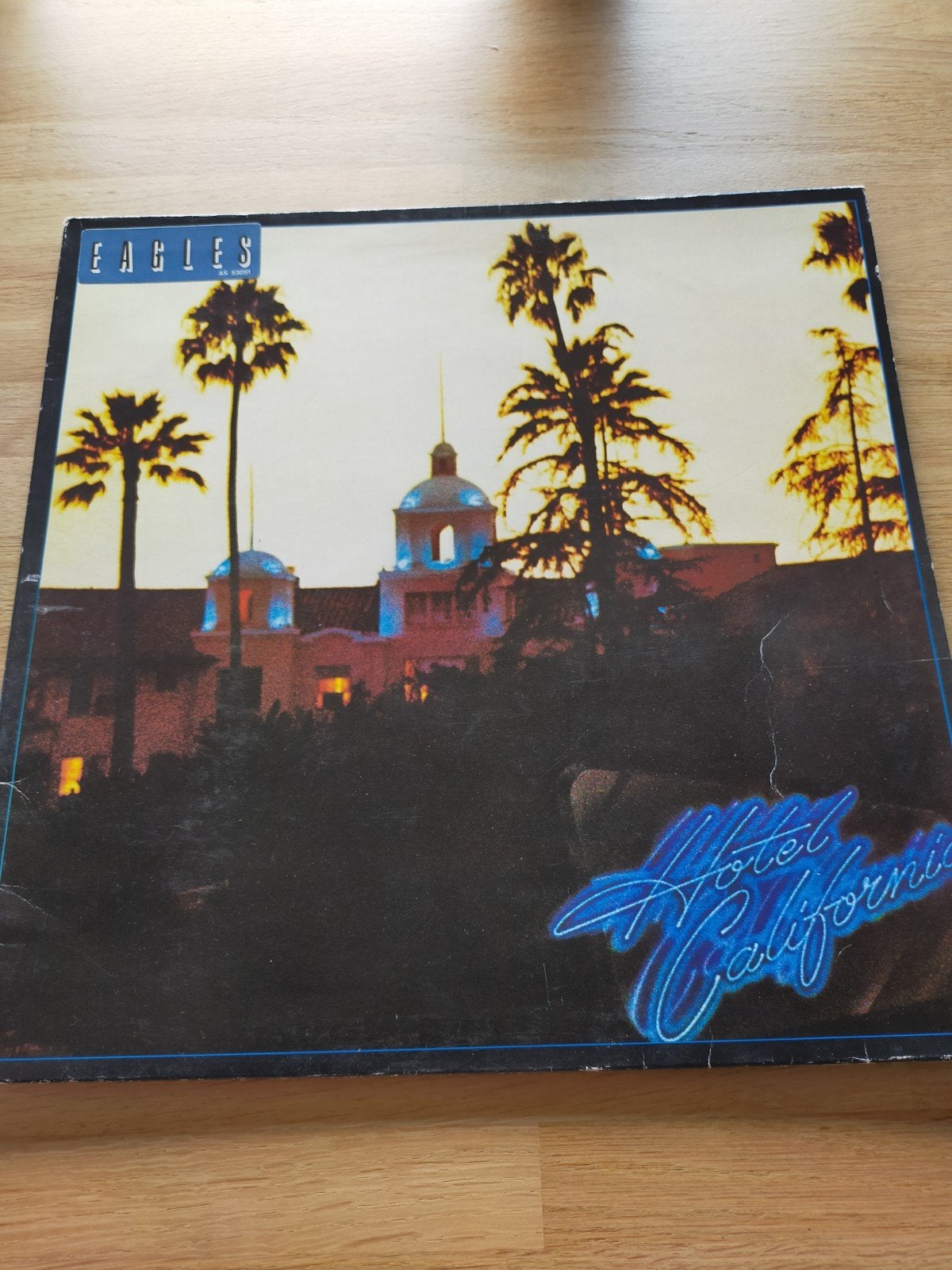 the Eagles , Hotel California / met binnen poster, Ophalen of Verzenden, Zo goed als nieuw, 12 inch, Poprock