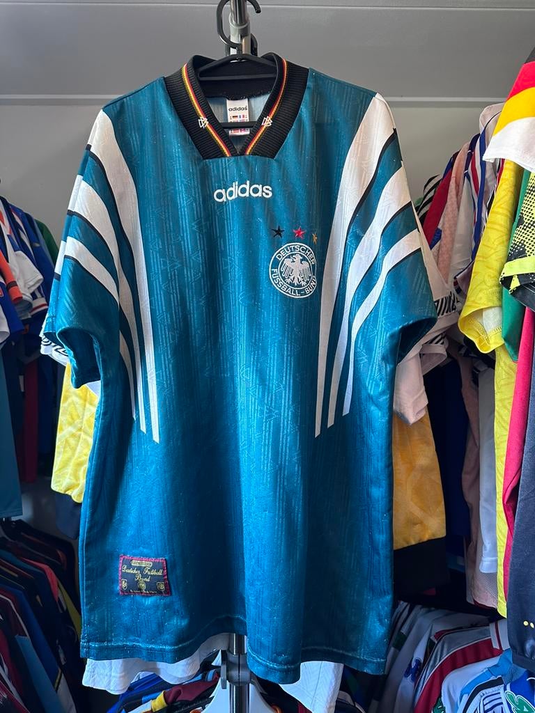 Duitsland voetbal shirt uit 1996/98, Maat XL, Ophalen of Verzenden, Zo goed als nieuw, Shirt