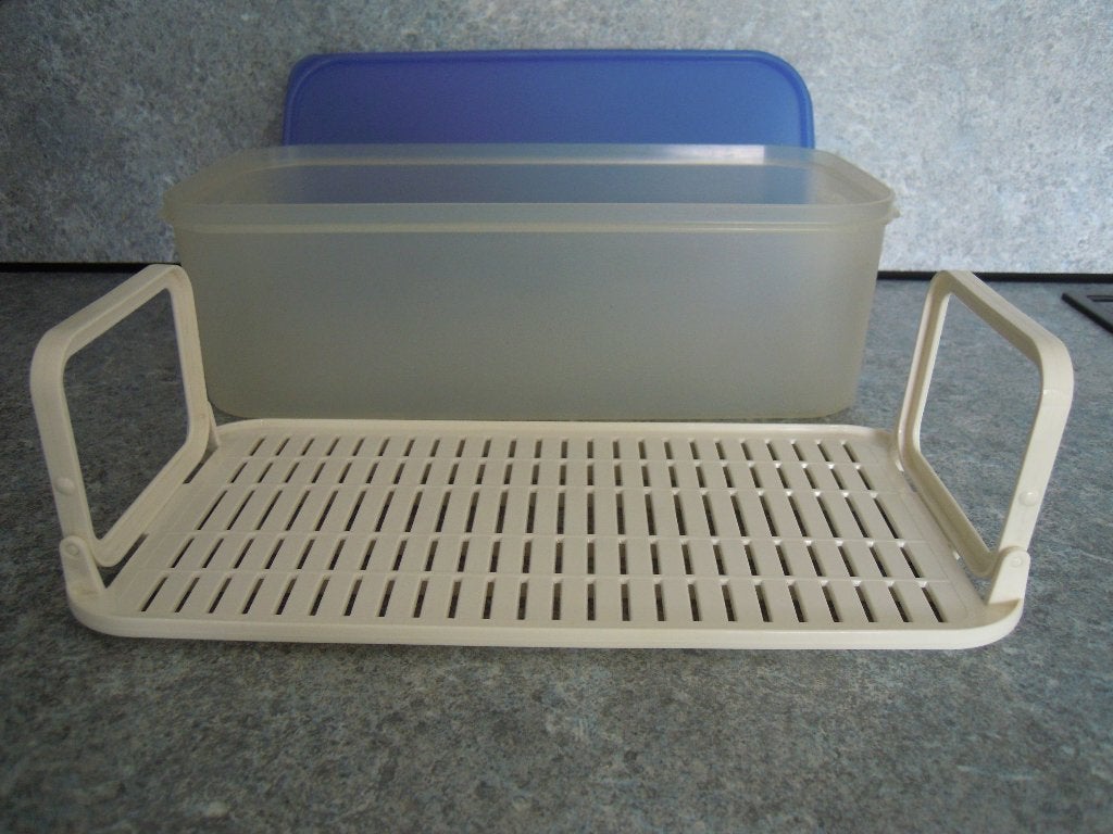 TUPPERWARE brooddoos, Bewaardoos, Blauw, Nieuw, Ophalen of Verzenden