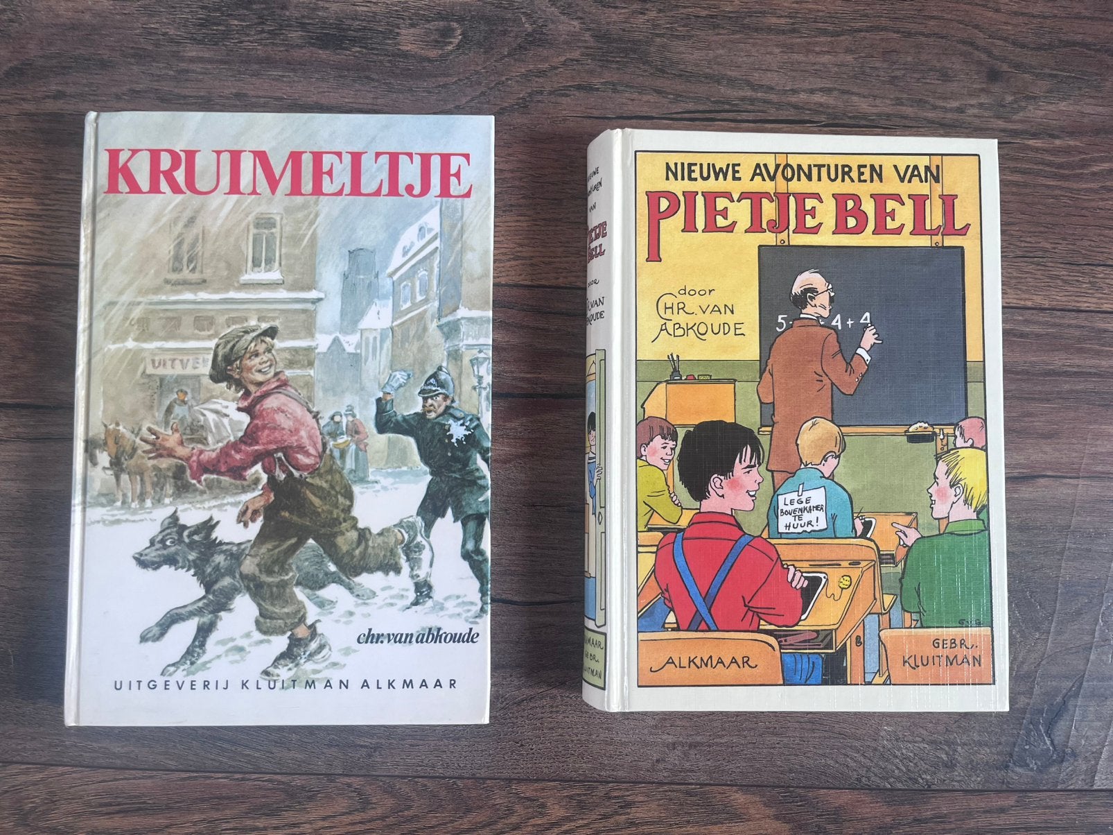 Boek Kruimeltje en Pietje Bell - Chr. van Abcoude, Boeken, Ophalen of Verzenden, Zo goed als nieuw