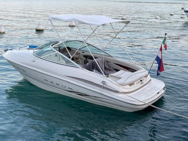 Maxum speedboot 1900SC / Mercruiser / Vaarklaar / Trailer, Watersport en Boten, Ophalen, Overige merken, Binnenboordmotor, Zo goed als nieuw