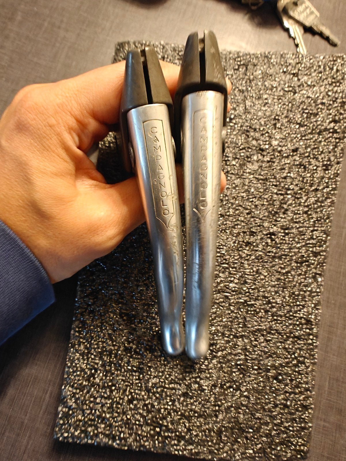 campagnolo nuovo record remgrepen, Ophalen of Verzenden