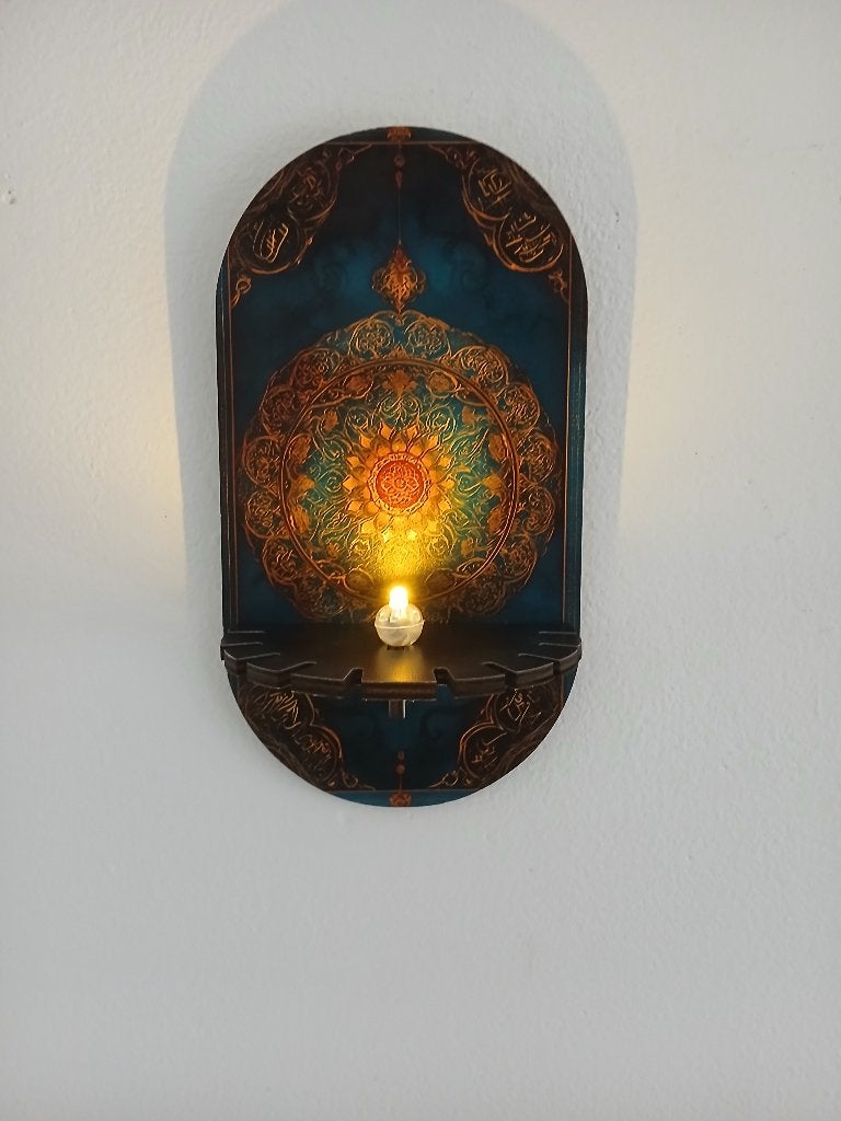 huis altaar, Hout, Meerkleurig, Overige stijlen, Nieuw