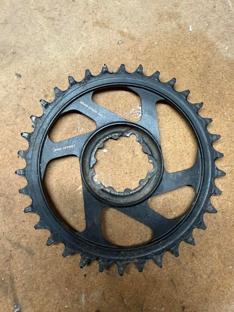Sram 34T eagle x-sync 2 kettingblad, Fietsen en Brommers, Fietsonderdelen, Ophalen of Verzenden, Zo goed als nieuw, Crankstel of Pedalen