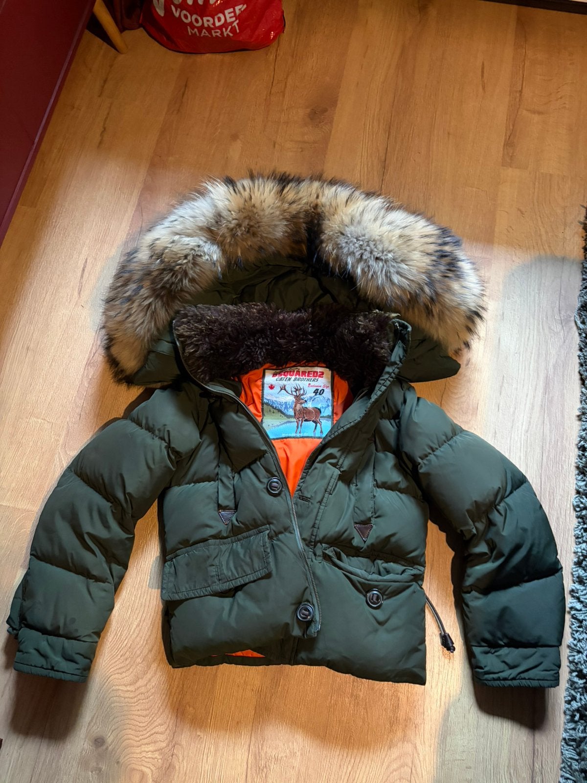 Dsquared winterjas – limited edition, Ophalen of Verzenden, Zo goed als nieuw