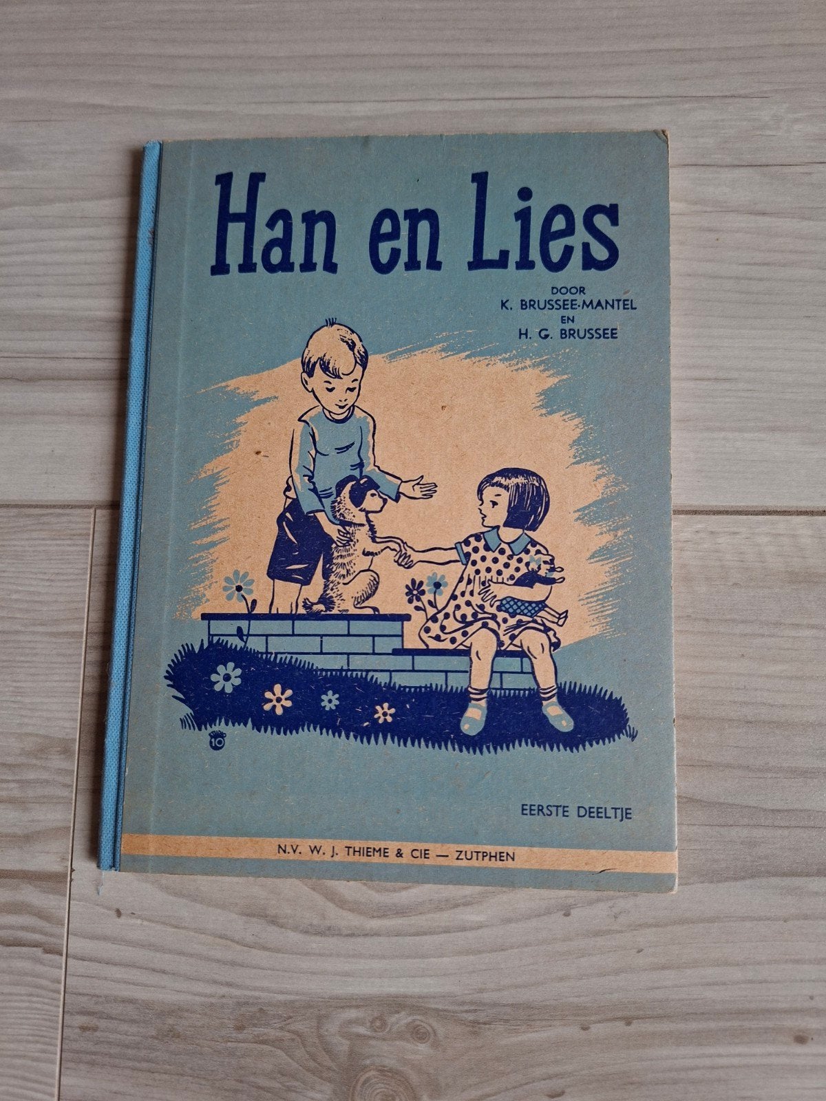 Boekje Han en Lies - Eerste Deeltje - Druk 1965, Boeken, Kinderboeken | Jeugd | onder 10 jaar, Ophalen of Verzenden, Gelezen, K. Brussee-Mantel, H.G. Brussee