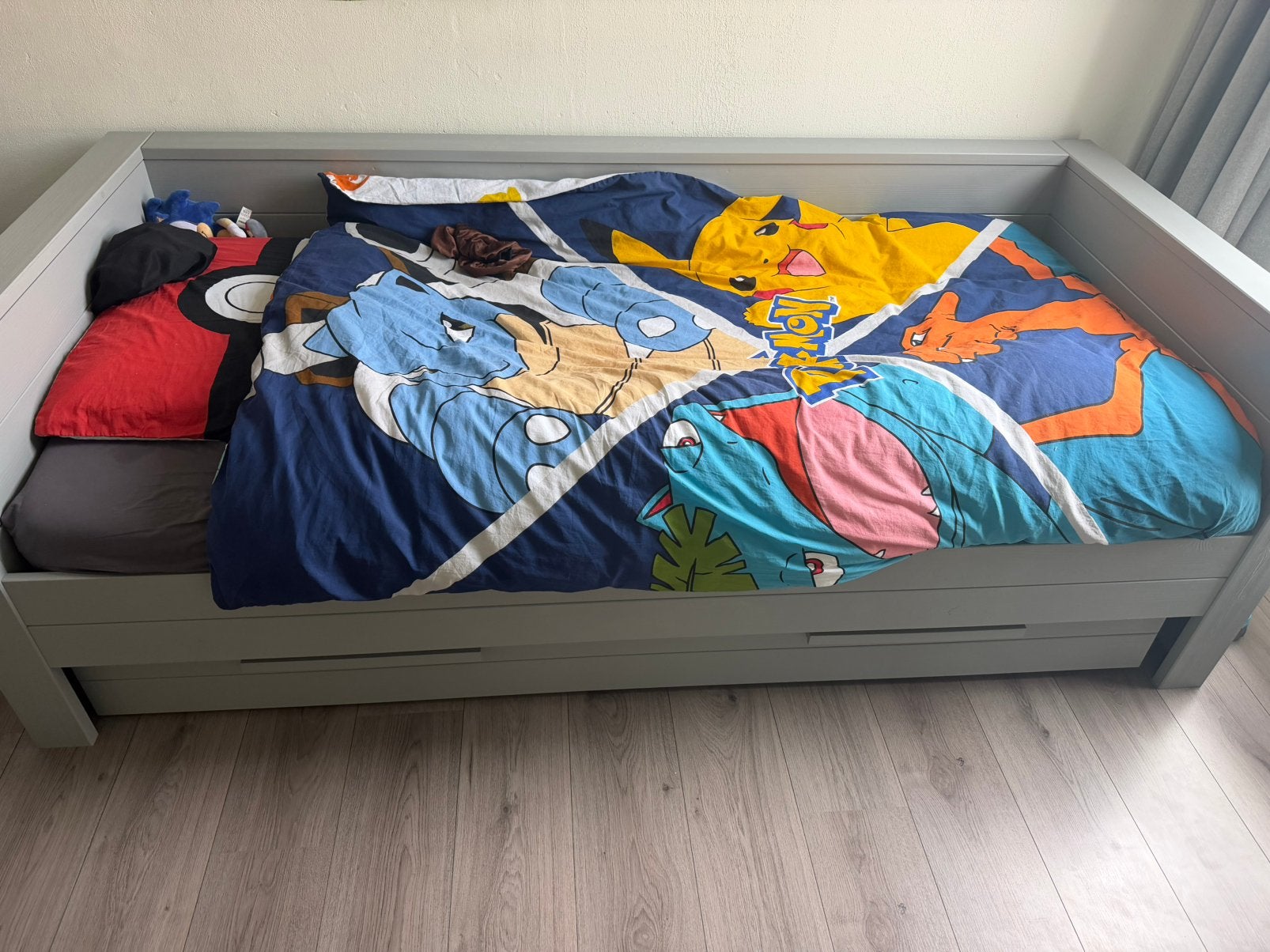 Volledige Kinderkamer, licht grijs!, Ophalen, Zo goed als nieuw, 180 cm of meer, 70 tot 85 cm