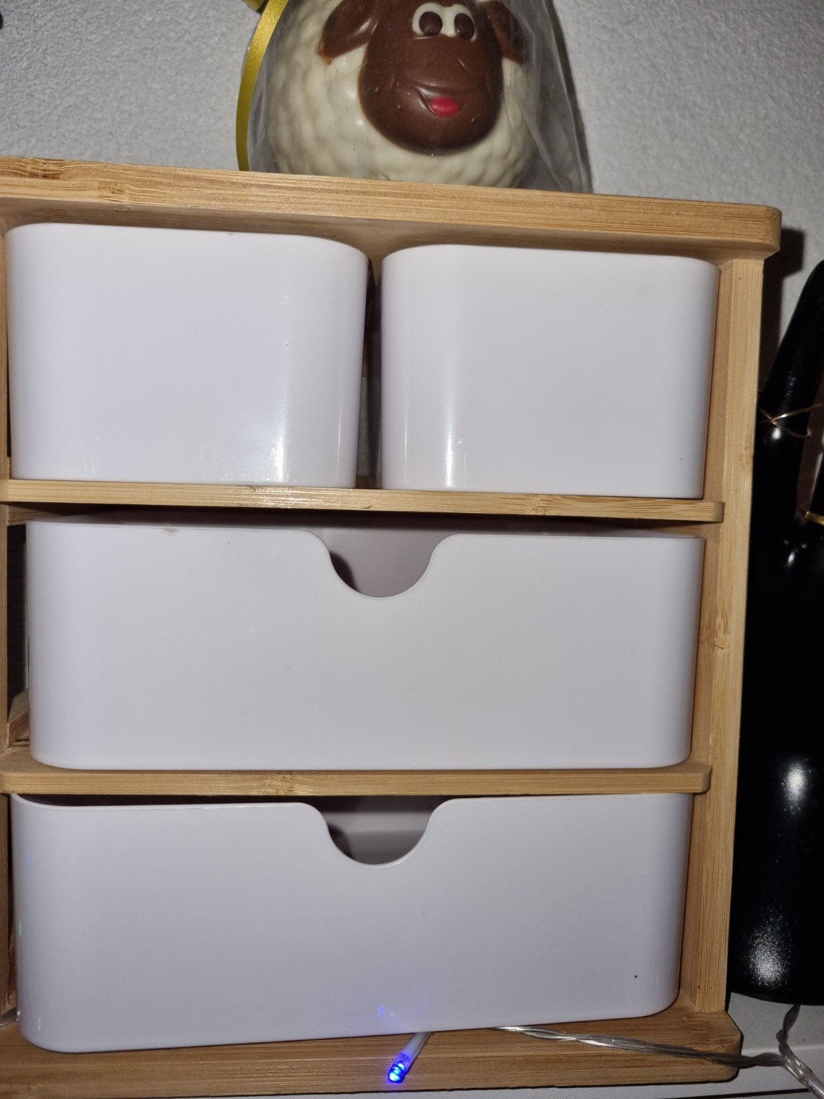 Opslag kasje, Huis en Inrichting, Kasten | Ladekasten, Ophalen, Minder dan 50 cm, Eikenhout, Zo goed als nieuw