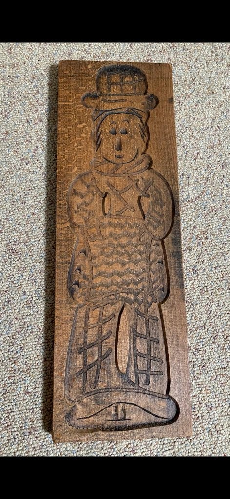 Originele handgestoken speculaasplank, Ophalen of Verzenden