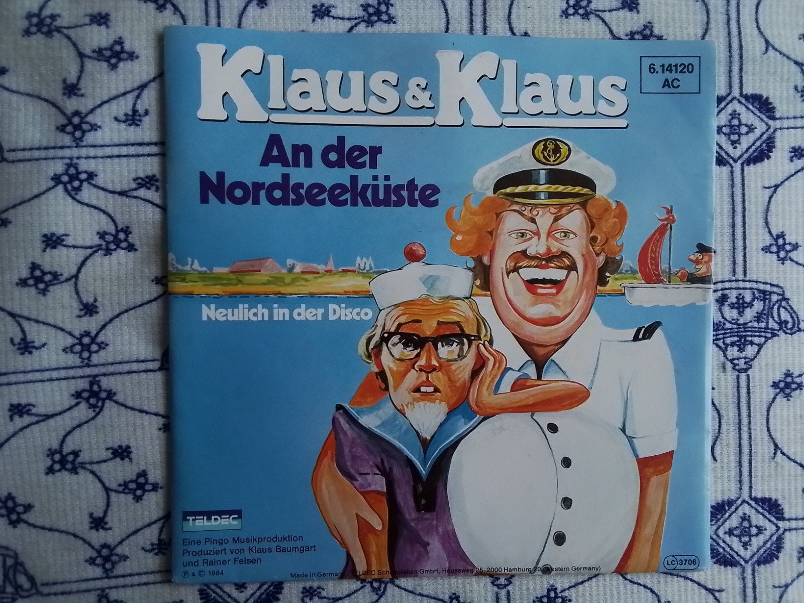 Klaus & klaus           An der Nordseeküste, Ophalen of Verzenden, Zo goed als nieuw, 7 inch, Schlager