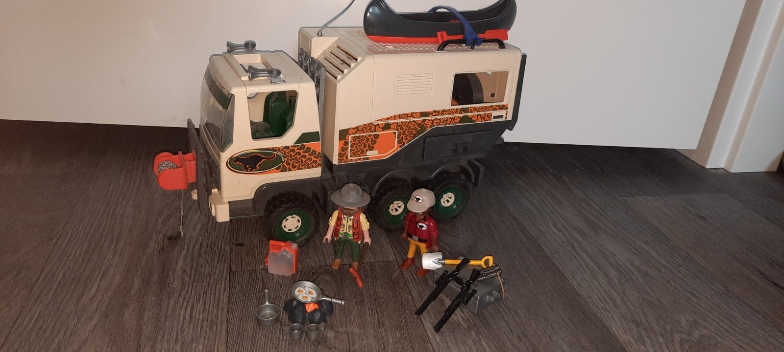 hele mooie adventure truck van playmobil, Ophalen of Verzenden, Zo goed als nieuw