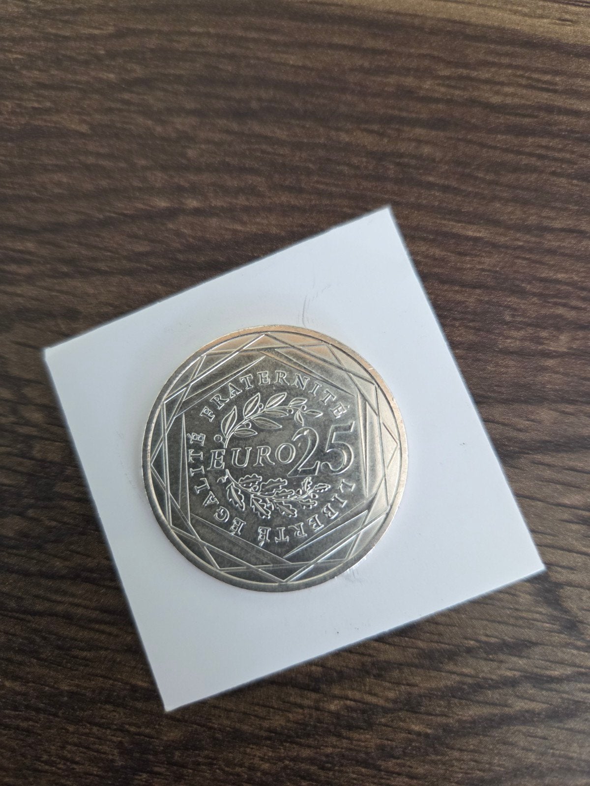 Zilveren 25 euro munt RF De zaaier 2009, Ophalen of Verzenden, Frankrijk, Overige waardes, Zilver