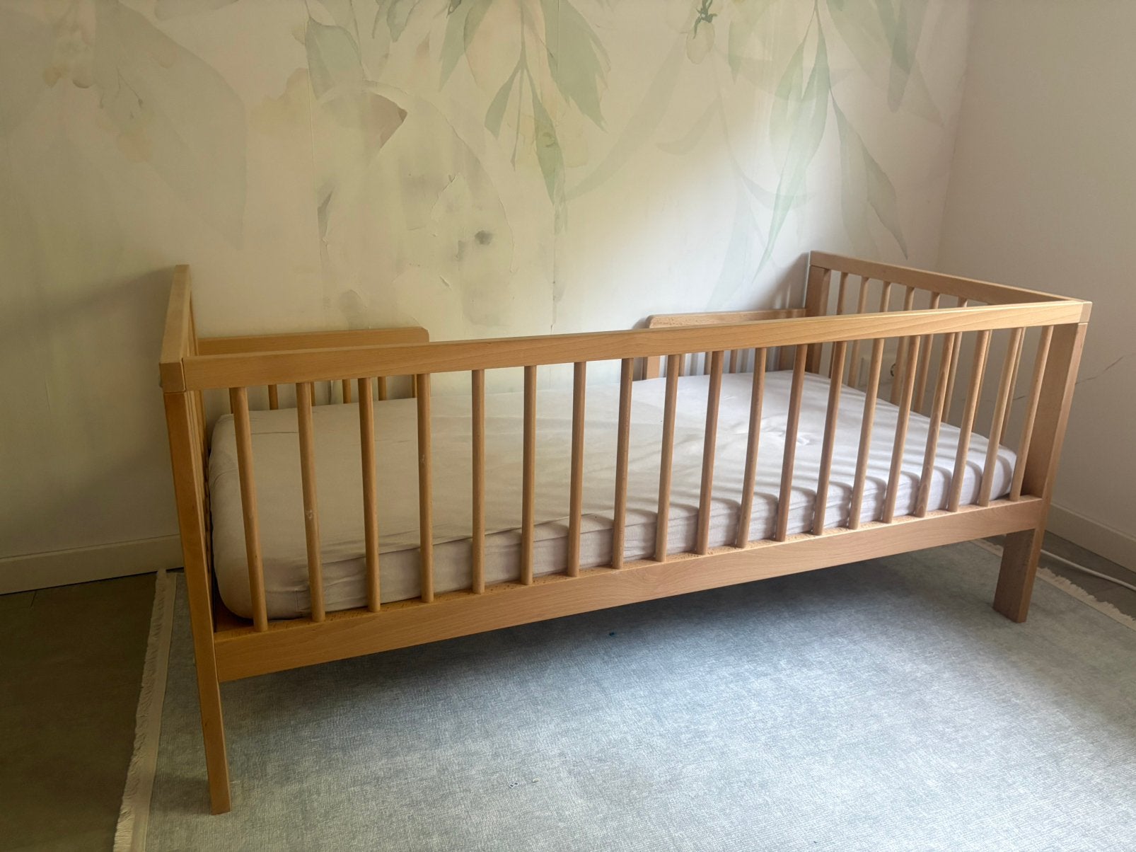 Peuterbed 140x70cm, Kinderen en Baby's, Kinderkamer | Bedden, Ophalen, 70 tot 85 cm, 140 tot 160 cm, Zo goed als nieuw