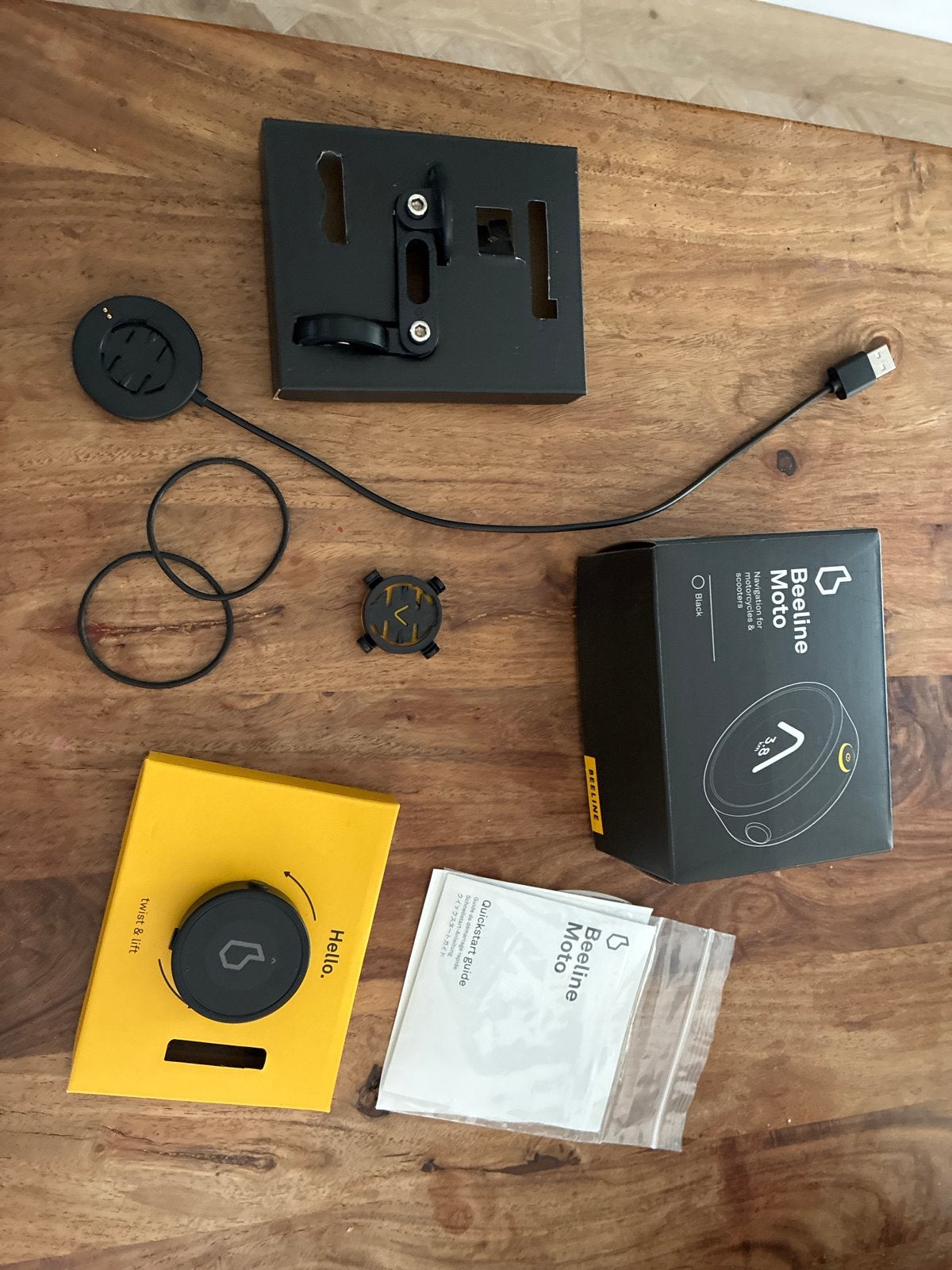 Beeline Moto navigatiesysteem voor motorfietsen/scooters, Verzenden, Zo goed als nieuw
