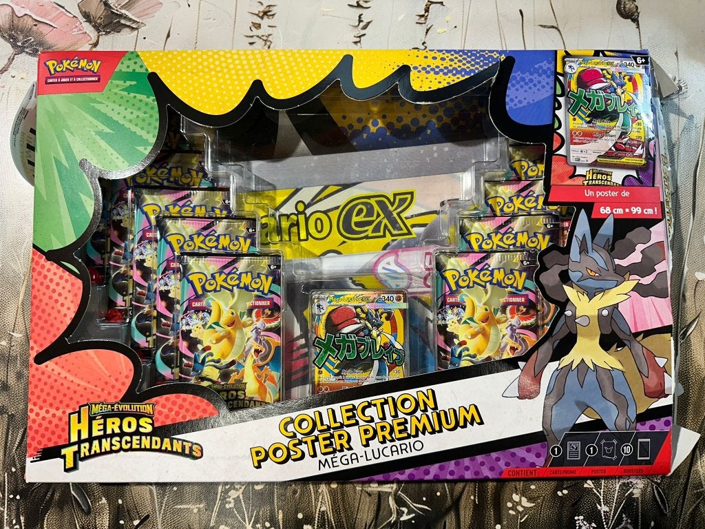 FRANS | Pokémon ME02.5 - Ascended Heroes - Premium Poster..., Ophalen of Verzenden, Zo goed als nieuw, Overige typen