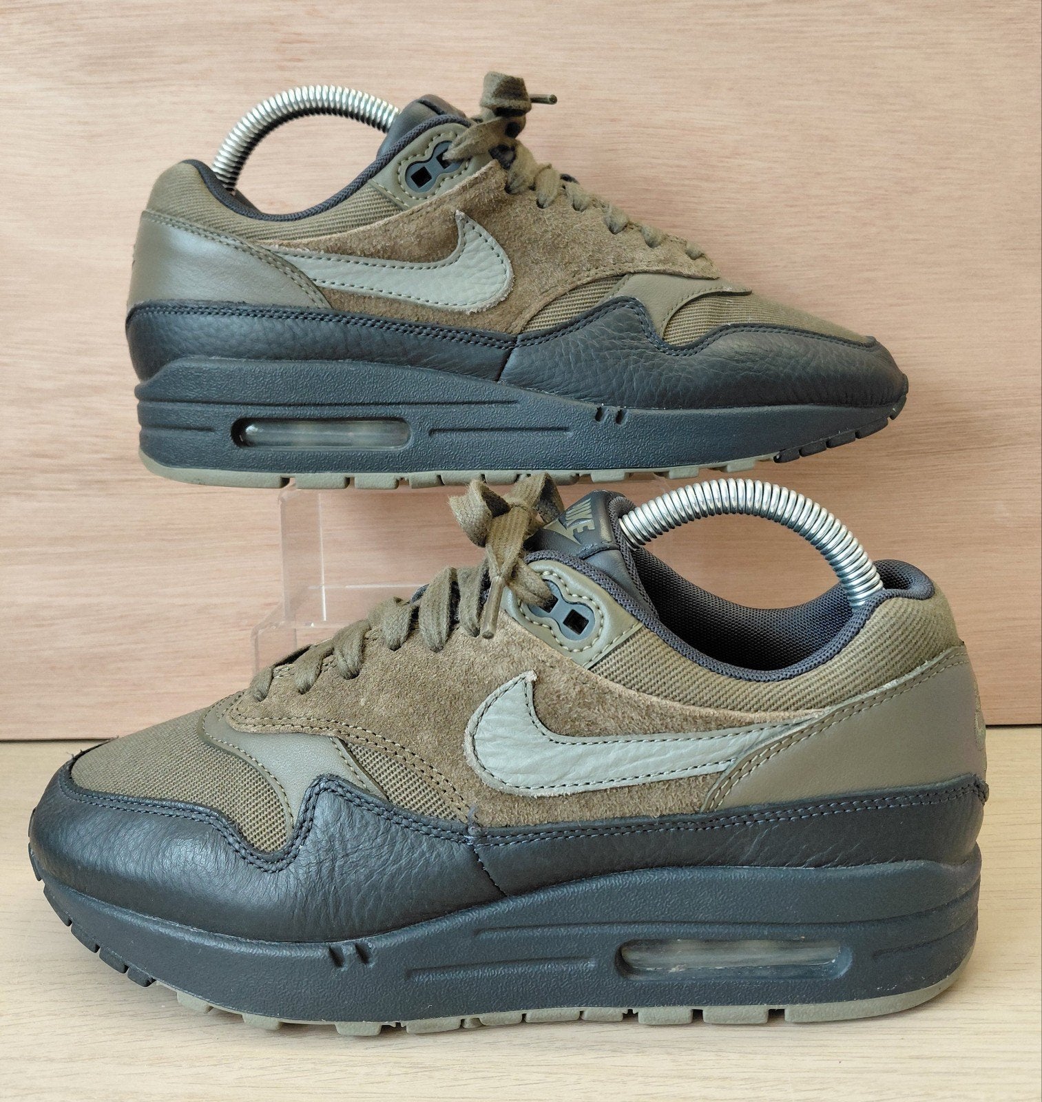 Nike air max 1 Dark Stucco, Verzenden, Zo goed als nieuw, Overige kleuren