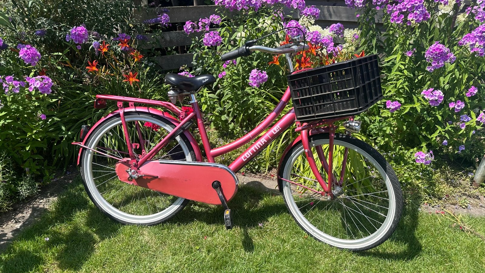 Cortina U4 Transportfiets 24inch, Terugtraprem, Gebruikt, Versnellingen, 50 tot 53 cm