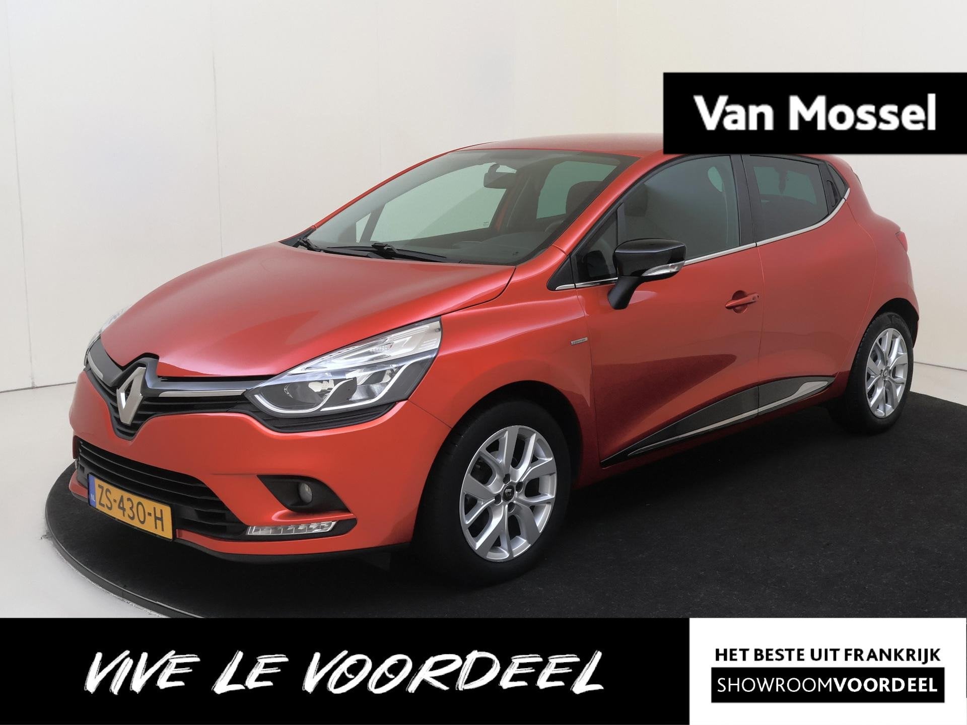 Renault Clio 0.9 TCe Limited | airco | Android auto | cruise, Auto's, Renault, Voorwielaandrijving, 898 cc, Stof, Gebruikt