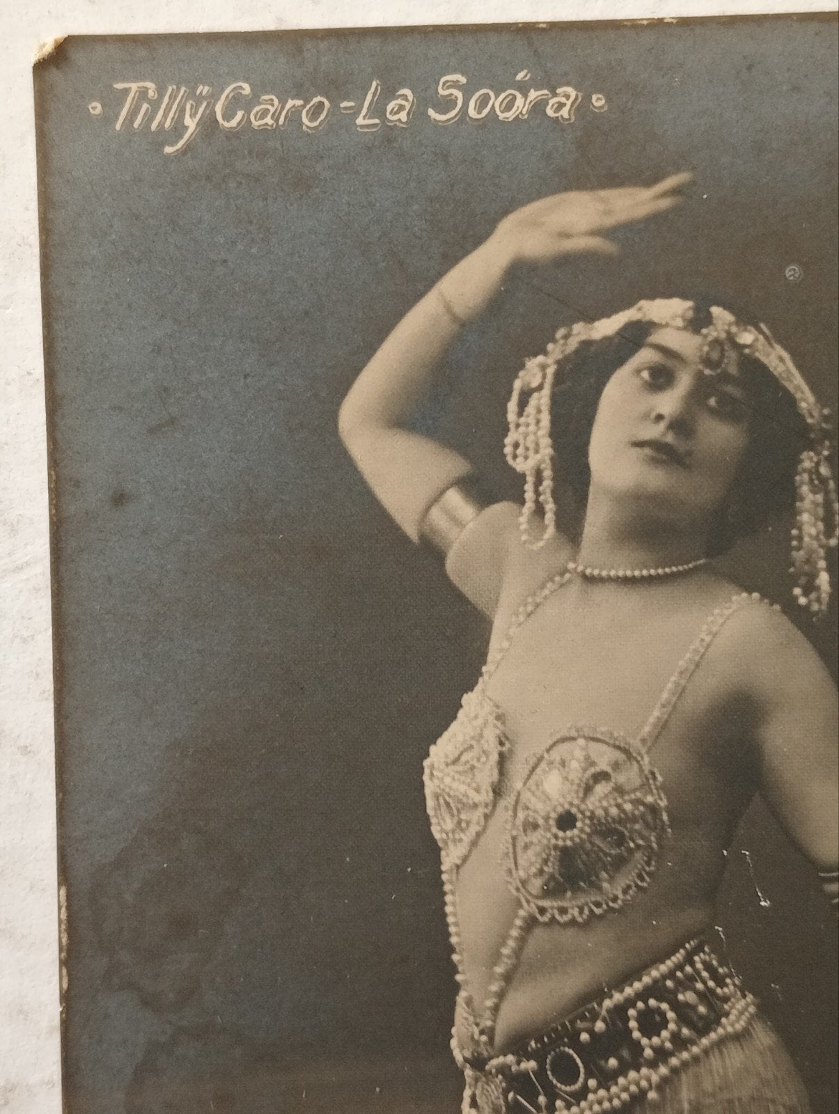 Antieke Ansichtkaart Tilly Caro-La Soora, Oostenrijk, Ophalen of Verzenden, Voor 1920, Gelopen, Cultuur en Media