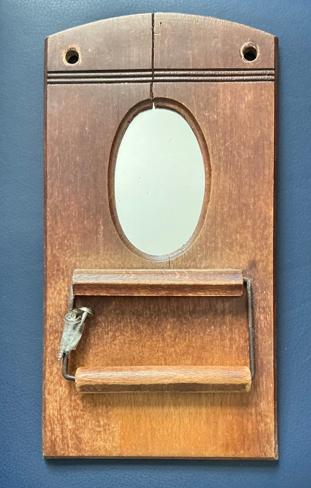 Brocante wc rol houder, Ophalen of Verzenden, Rechthoekig, Minder dan 50 cm, Minder dan 100 cm