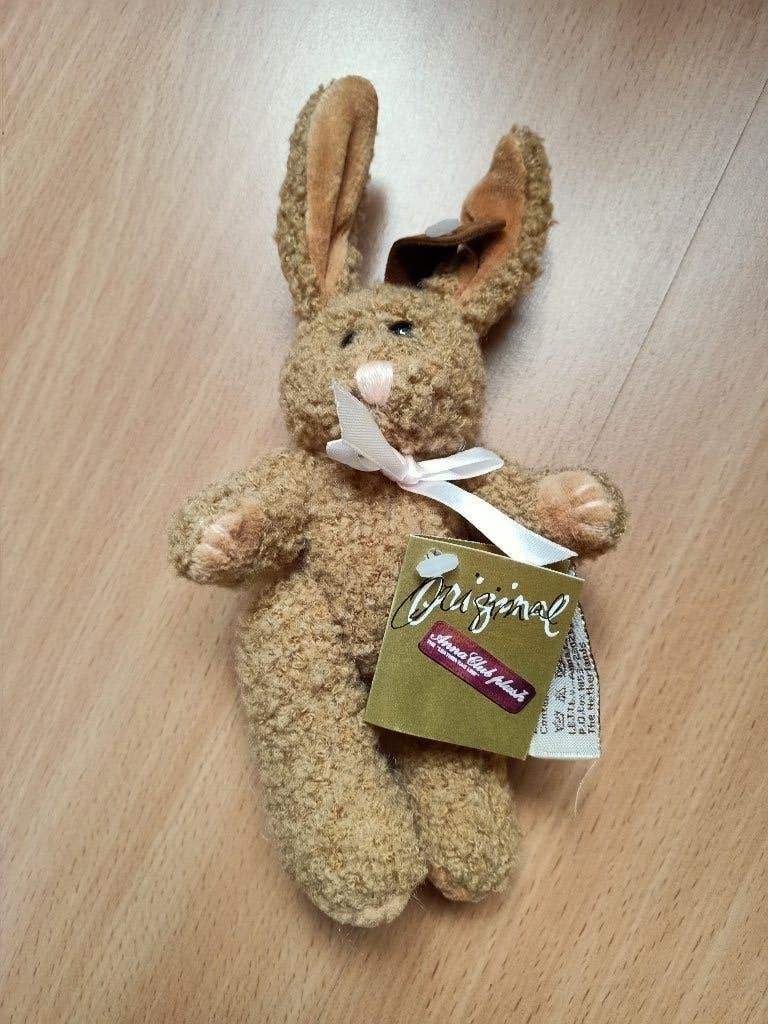pluche knuffel konijn / konijntje (ca 20 cm), Ophalen, Konijn, Nieuw, Anna Club Plush