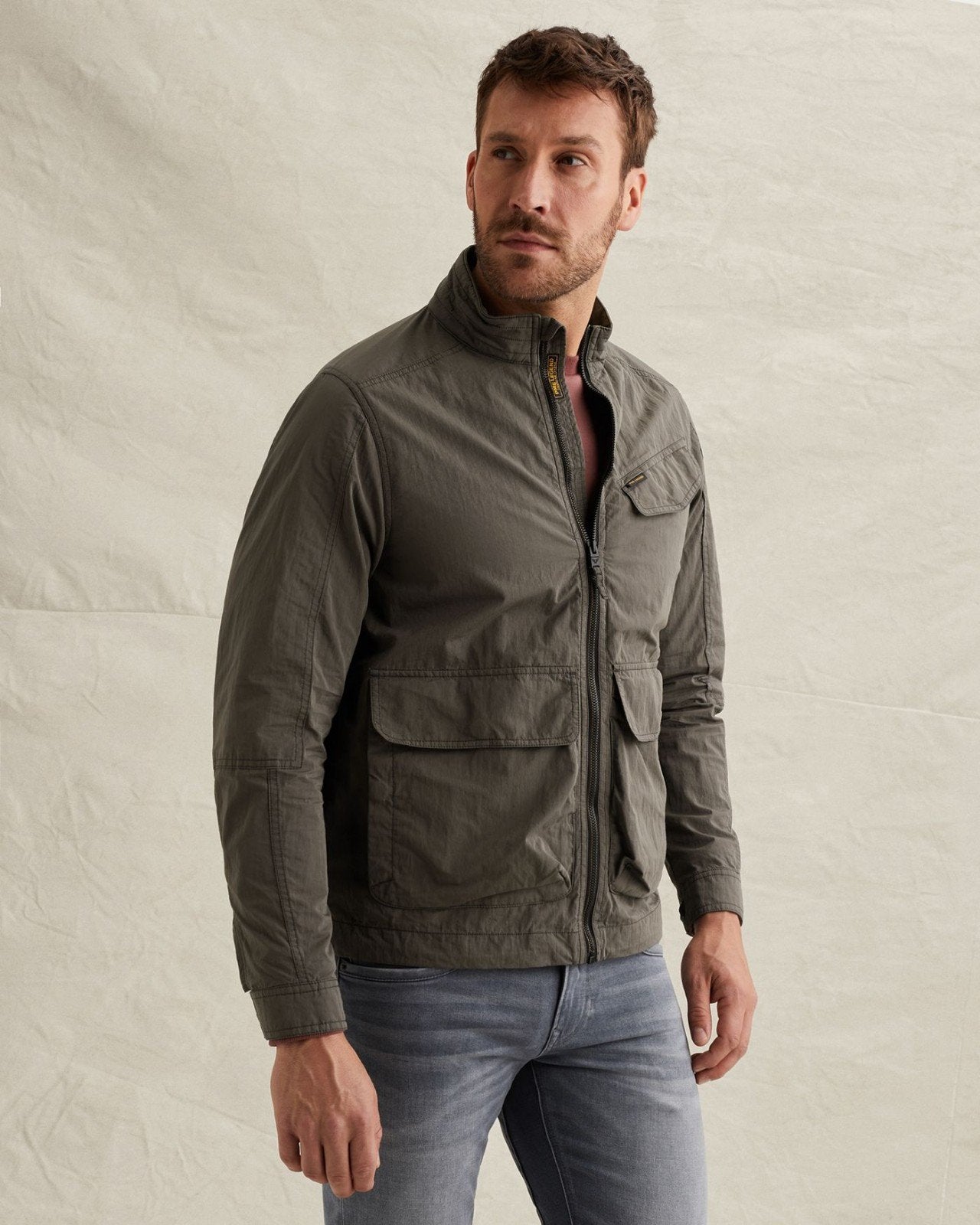Pme Legend Short Cargo Jacket Zomer Jas M Groen Waterafstote, Kleding | Heren, Jassen | Zomer, Nieuw, Maat 48/50 (M), Groen, Verzenden