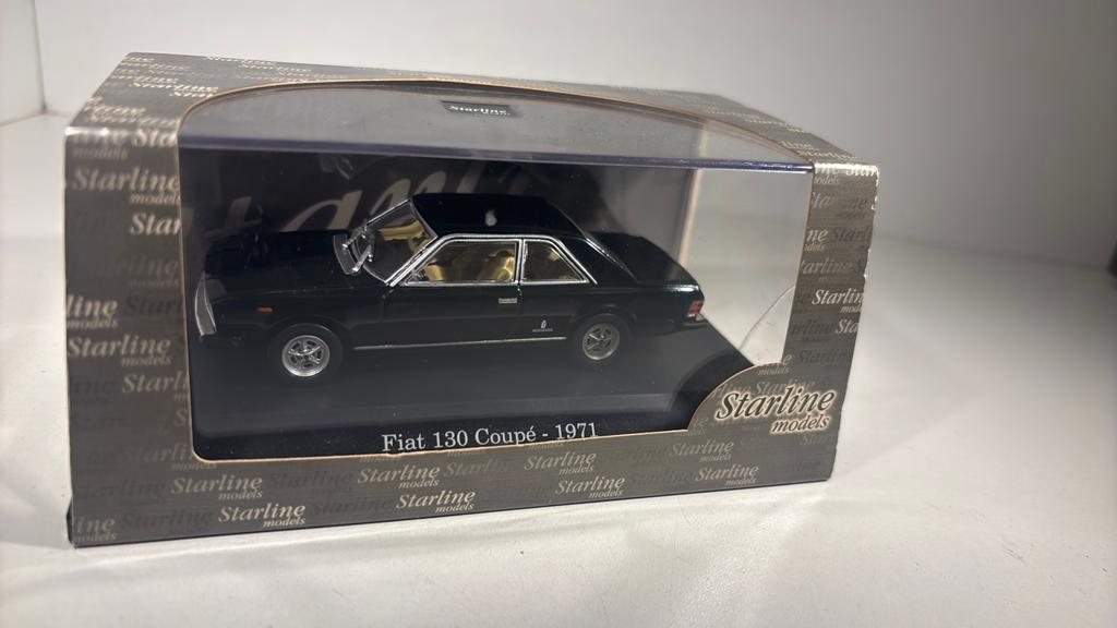 Fiat 130 coupe black 1971 starline 1.43