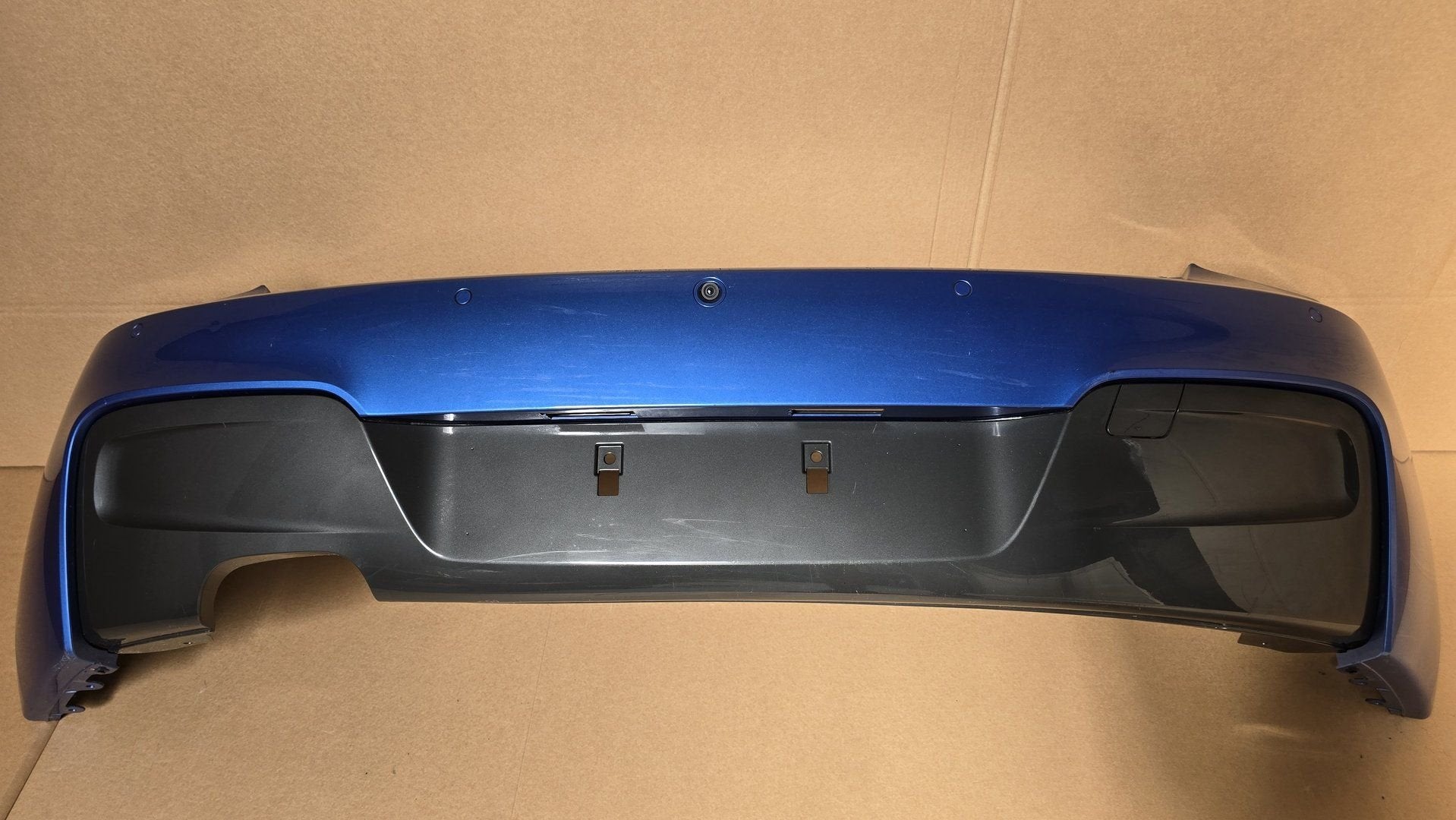 Achterbumper BMW 1 Serie F20 F21 M Pakket CAMERA 4xPDC ORGIN, Gebruikt, -, Ophalen of Verzenden, Achter