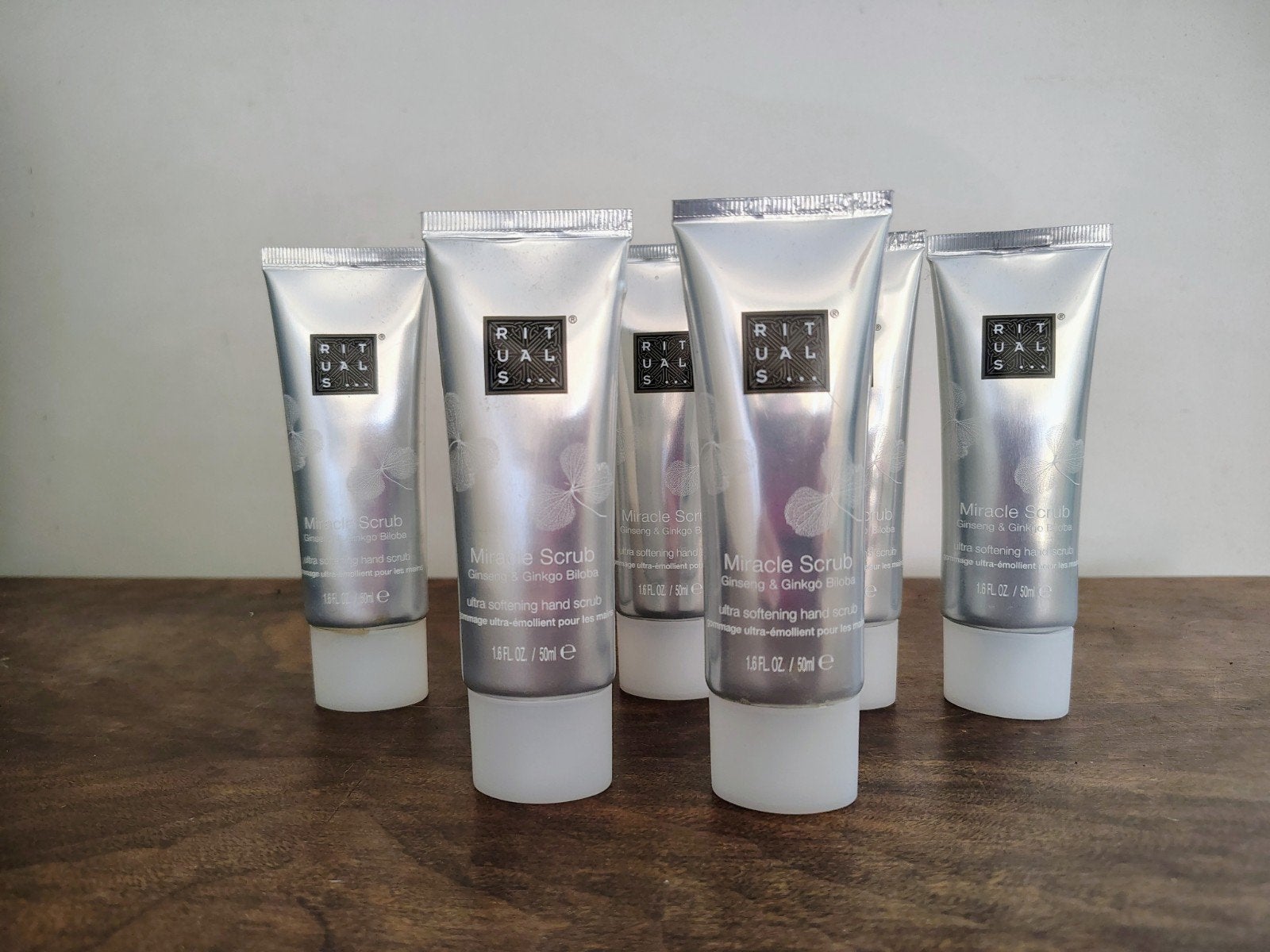 Rituals Miracle hand scrub, ginseng & ginkgo biloba, 50ml, Ophalen of Verzenden, Nieuw, Overige typen